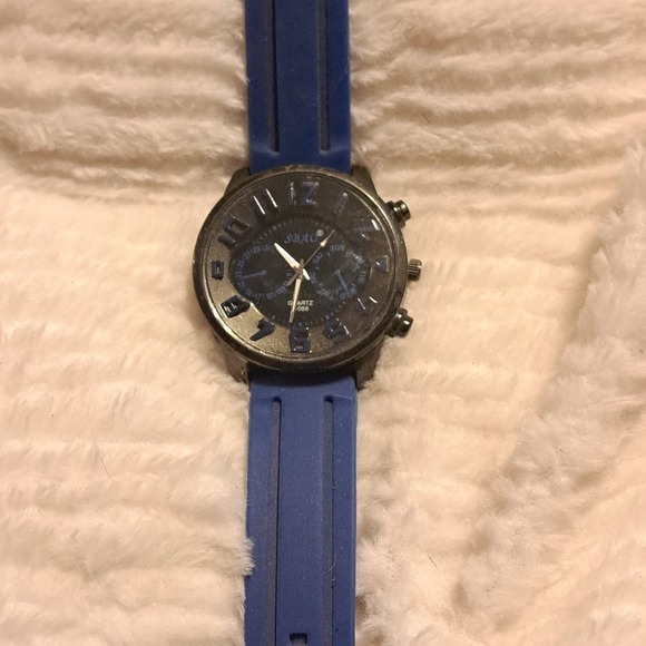 Men watch Preowned Quartz Stainless steel - Picture 1 of 5